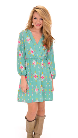 Drop a Mint Dress