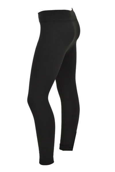 Fleece Lined Legging, Black