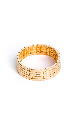 Watch Link Bracelet, Gold