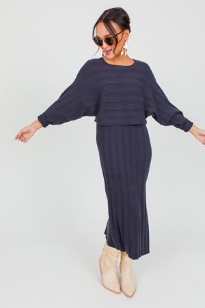 Geri Rib Midi, Charcoal