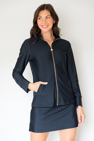 Liquid Heaven Gold Zip Jacket
