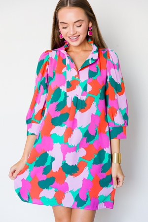 Karis Dress, Midnight Haze