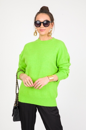 The Billie Sweater, Green