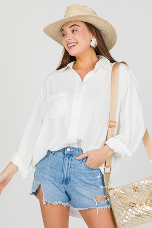 Tunic Shirt, Ivory