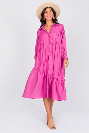 Tyler Tiered Maxi, Orchid