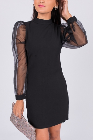 Ramone Dress, Black