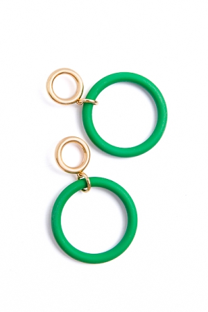 Color Coated Link Circle, Green