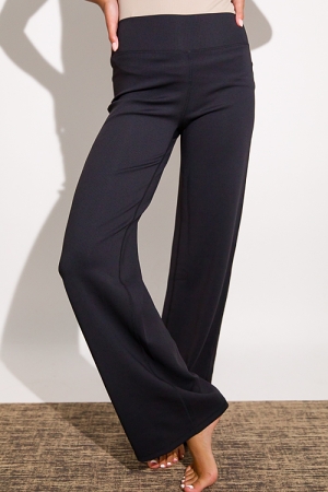 Rib Pants, Black