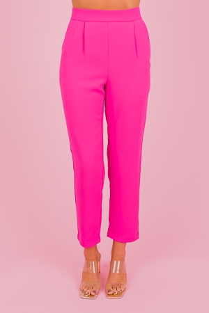 Charlie Trousers, Hyper Pink 