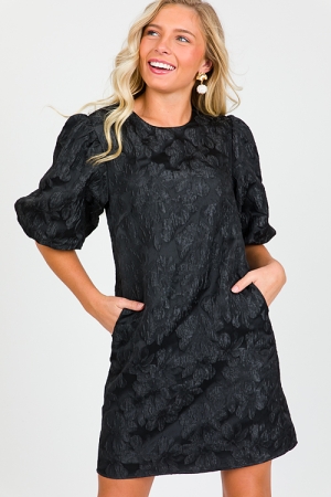 Beautiful Blooms Jacquard Dress