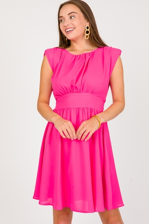 Only Desire Dress, Hot Pink
