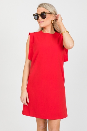 Monaco Dress, Red