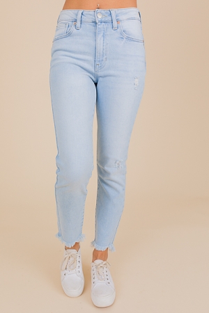 Shane Straight Jeans, Light