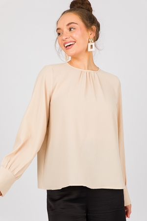 Shaylee Blouse, Lt. Taupe