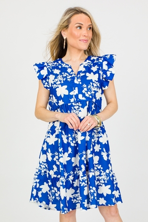 Sapphire Tiers Dress
